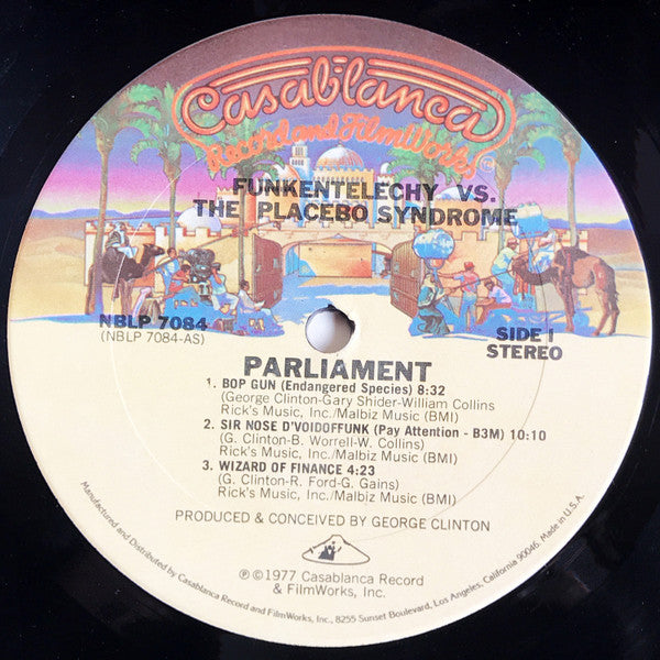 Parliament : Funkentelechy Vs. The Placebo Syndrome (LP, Album, Ter)