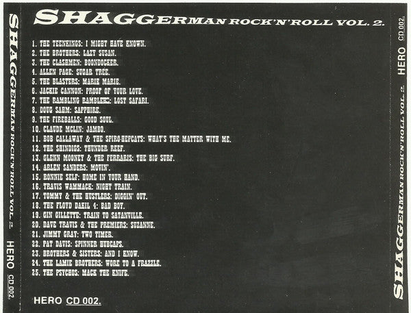 Various : Shaggerman Rock 'N' Roll Vol. 2 (CD, Comp, Unofficial)