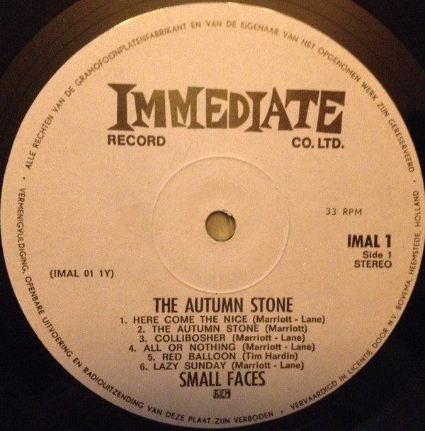 Small Faces : The Autumn Stone (2xLP, Comp, Gat)