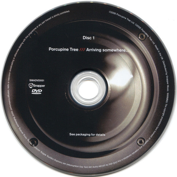 Porcupine Tree : Arriving Somewhere... (2xDVD-V, Multichannel, NTSC)