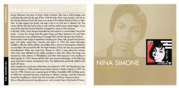 Nina Simone : The Essential Nina Simone (CD, Comp, Copy Prot., RE)