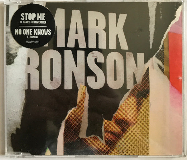 Mark Ronson : Stop Me (CD, Maxi)