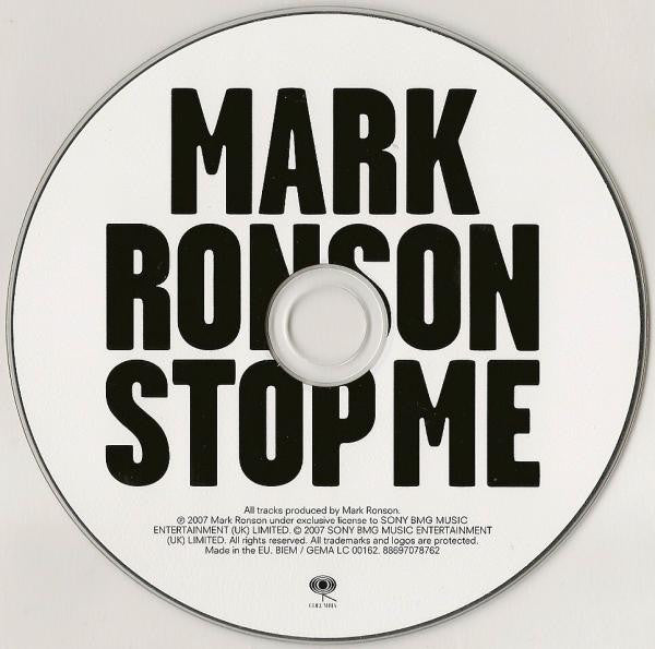 Mark Ronson : Stop Me (CD, Maxi)