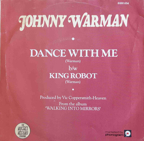 Johnny Warman : Dance With Me (7", Single)