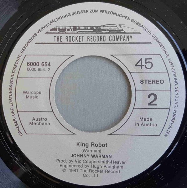 Johnny Warman : Dance With Me (7", Single)