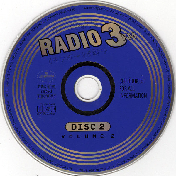 Various : 30 Jaar Radio 3 FM 1975-1984 (2xCD, Comp)