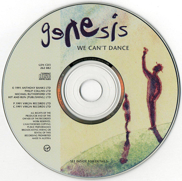 Genesis : We Can't Dance (CD, Album)