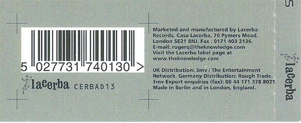 Various : Lost In Space - Deutscher Drum 'n' Bass (CD, Comp, Mixed)