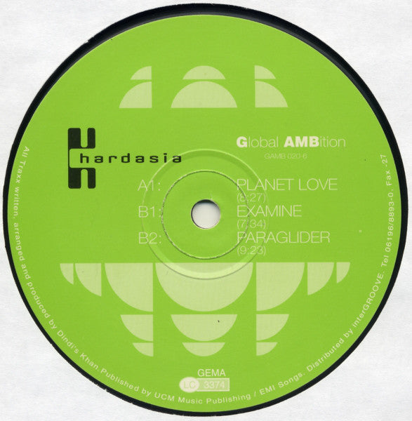 Khardasia : Planet Love (12")