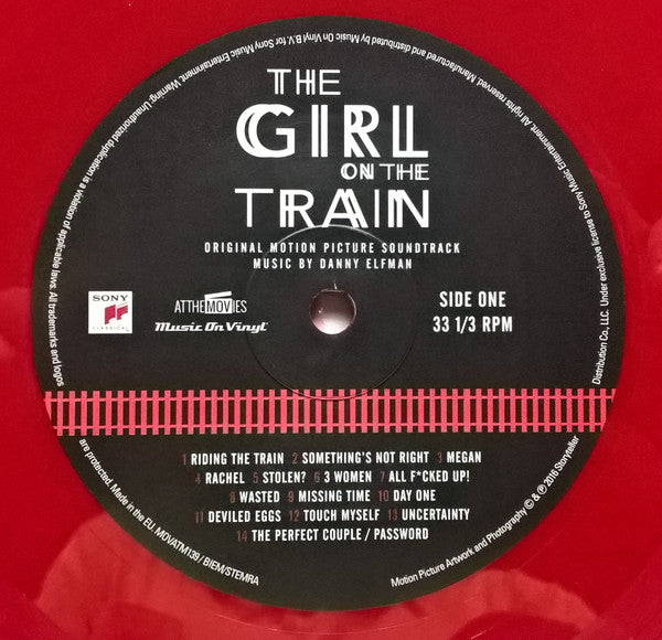 Danny Elfman : The Girl On The Train (LP, Album, Ltd, Num, Red)