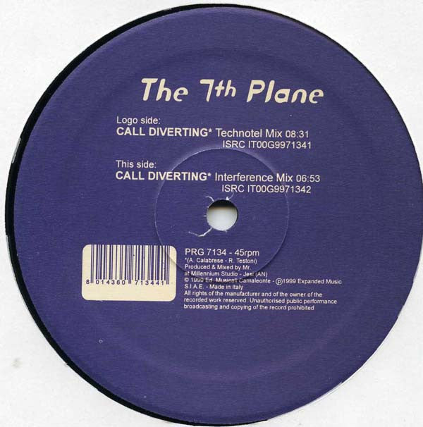 The 7th Plane : Call Diverting (12")