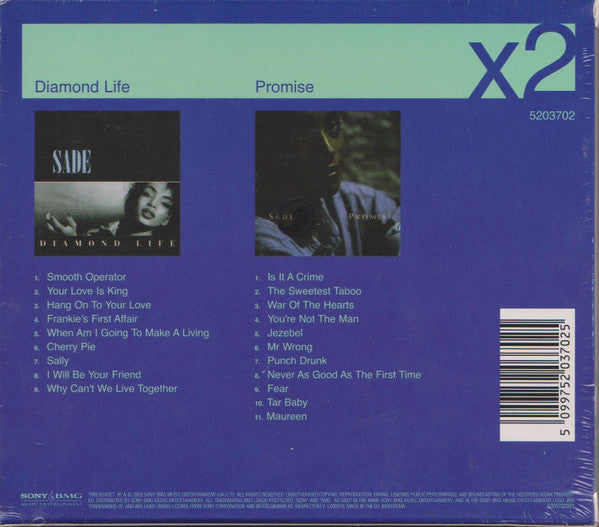 Sade : Diamond Life / Promise (CD, Album, RE + CD, Album, RE + Box, Comp)