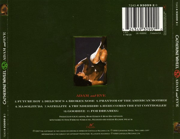 Catherine Wheel : Adam And Eve (CD, Album)