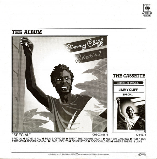 Jimmy Cliff : Treat The Youths Right (Special Mix) (12", Maxi)