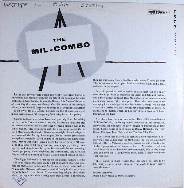 The Mil-Combo : The Mil-Combo (LP, Album, Mono, Non)