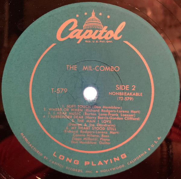 The Mil-Combo : The Mil-Combo (LP, Album, Mono, Non)