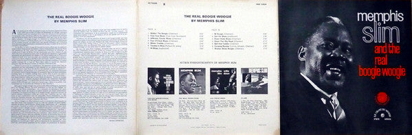 Memphis Slim : And The Real Boogie-Woogie (LP, Album, Tri)