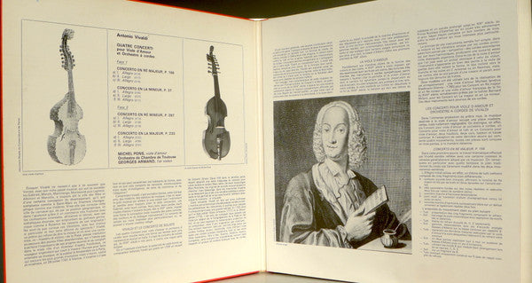Antonio Vivaldi, Michel Pons, Orchestre De Chambre De Toulouse, Georges Armand : Quatre Concerti pour Viole d'Amour (LP, Gat)