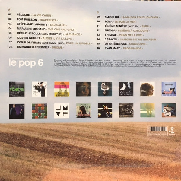 Various : Le Pop 6 (Les Chansons De La Nouvelle Scène Française) (LP, Comp)