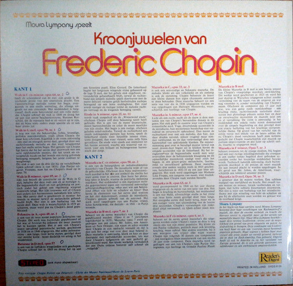 Dame Moura Lympany, Frédéric Chopin : Kroonjuwelen Van Frédéric Chopin (LP)