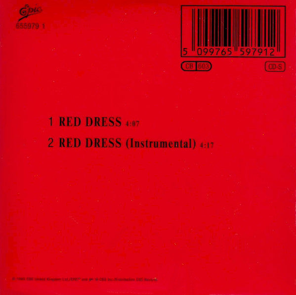Andrew Ridgeley : Red Dress (CD, Mini, Single)