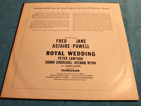 Fred Astaire - Jane Powell - Judy Garland : Royal Wedding / In The Good Old Summertime (LP, Comp, Mono)