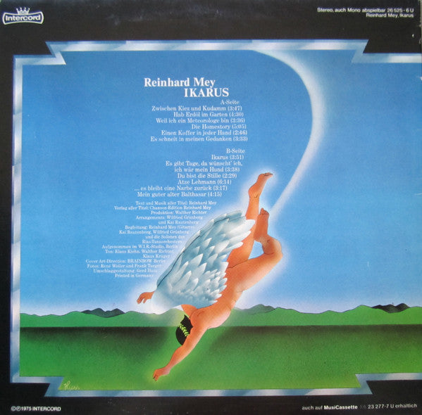 Reinhard Mey : Ikarus (LP, Album)