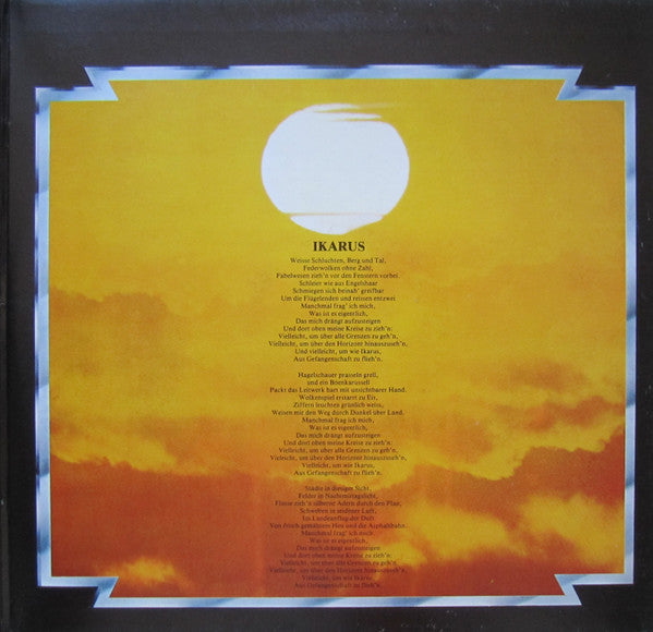 Reinhard Mey : Ikarus (LP, Album)