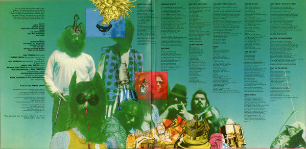 Frank Zappa & The Mothers : Cruising With Ruben & The Jets (LP, Album, RE, RM, Gat)