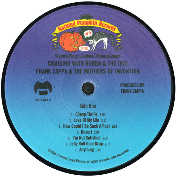 Frank Zappa & The Mothers : Cruising With Ruben & The Jets (LP, Album, RE, RM, Gat)