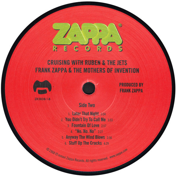 Frank Zappa & The Mothers : Cruising With Ruben & The Jets (LP, Album, RE, RM, Gat)