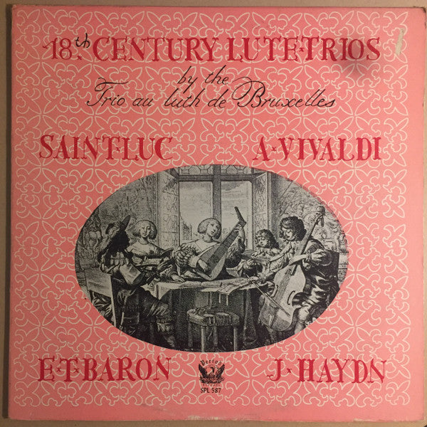 Trio au luth de Bruxelles : 18th Century Lute Trios (LP)