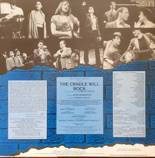 Marc Blitzstein : The Cradle Will Rock (Highlights From The Complete Recording) (LP, Album)