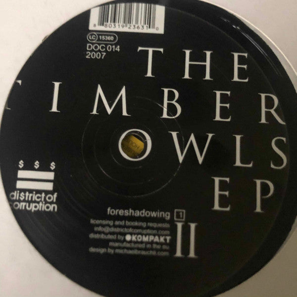 Staffan Linzatti : The Timber Owls EP (12", EP)
