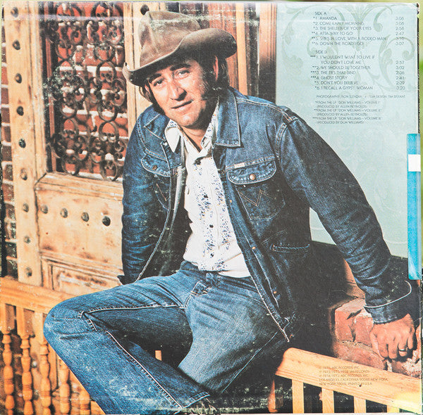 Don Williams (2) : Greatest Hits (LP, Comp, Club, CRC)