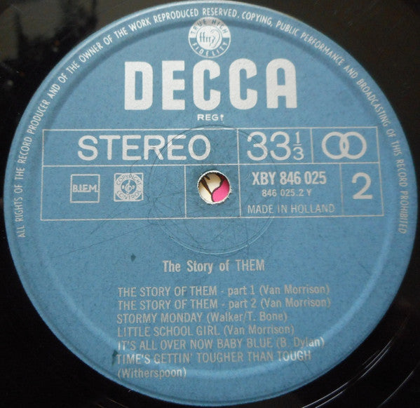 Them (3) Featuring Van Morrison : The Story Of Them (LP, Comp, Fli)