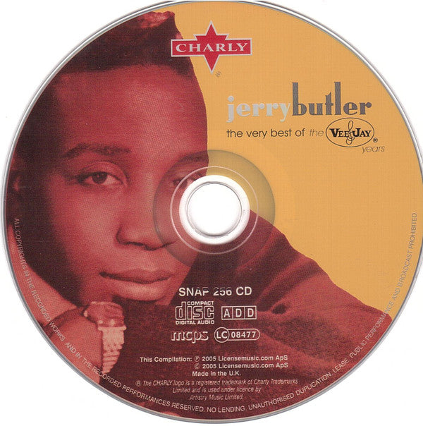 Jerry Butler : The Very Best Of The Vee-Jay Years (CD, Comp, RM, Dig)