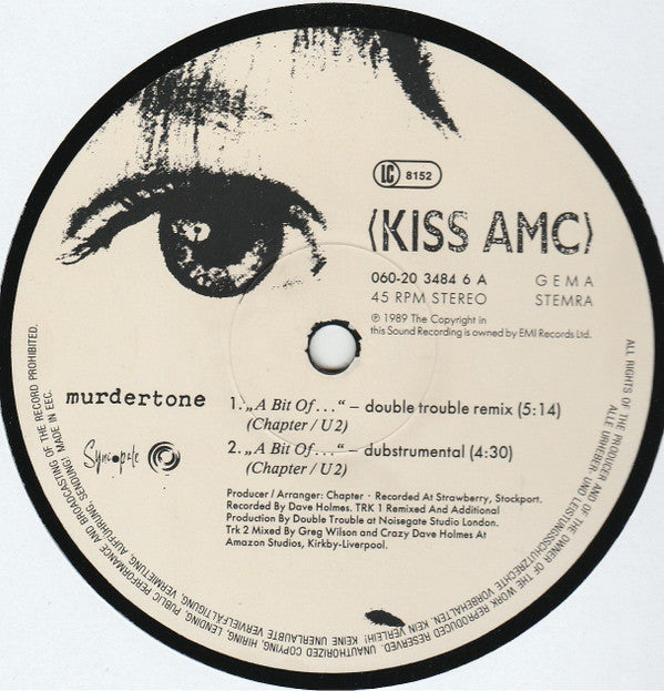 Kiss AMC : A Bit Of... (12")