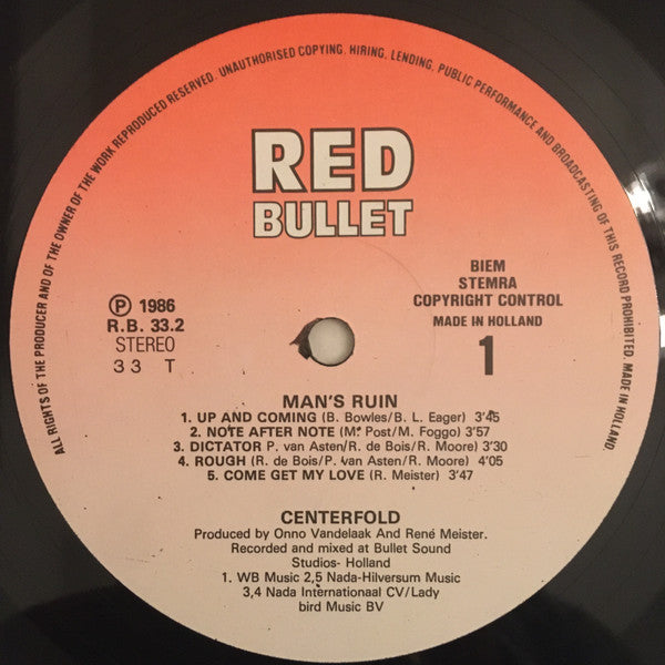 Centerfold : Man's Ruin (LP, Album)