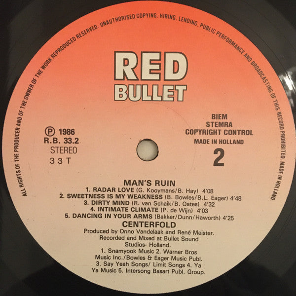 Centerfold : Man's Ruin (LP, Album)