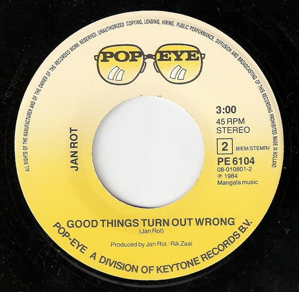 Jan Rot : Ooh Wee (My Baby's Gone) (7", Single)