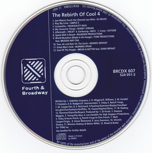 Various : The Rebirth Of Cool 1994 Most (CD, Comp)