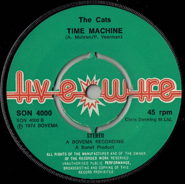 The Cats : Be My Day (7", Single, Mono, 4 P)