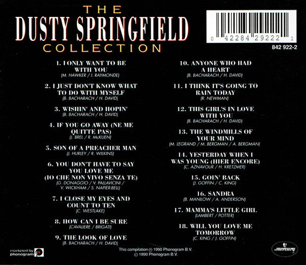 Dusty Springfield : The Collection (CD, Comp)
