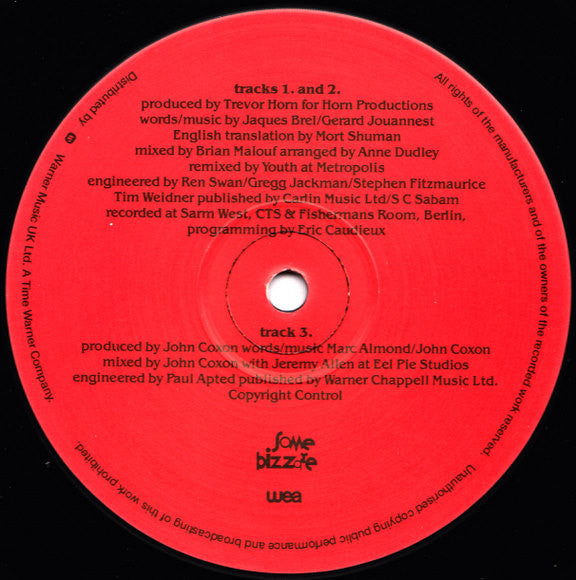 Marc Almond : Jacky (12")