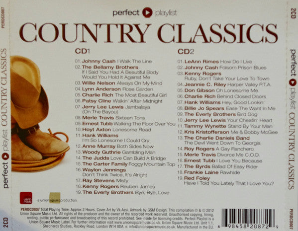 Various : Country Classics (2xCD, Comp)