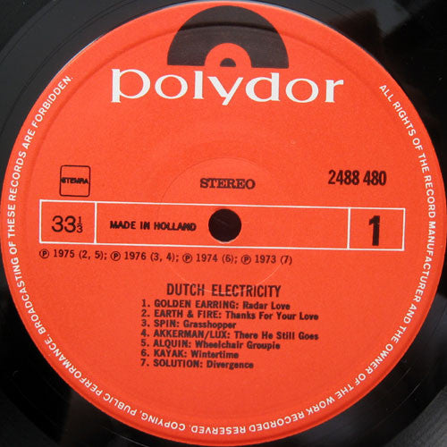 Various : Dutch Electricity (LP, Comp)
