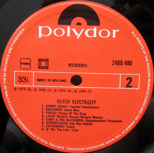 Various : Dutch Electricity (LP, Comp)