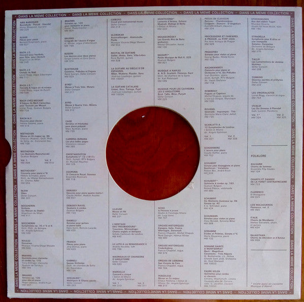 Pierre Boulez, Ensemble Musique Vivante - Diego Masson : Domaines (LP, RE)