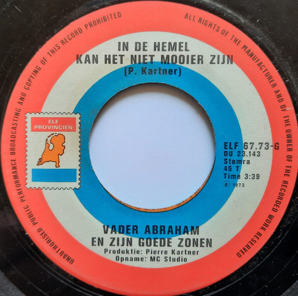 Vader Abraham En Zijn Goede Zonen : Uche Uche (7", Single)